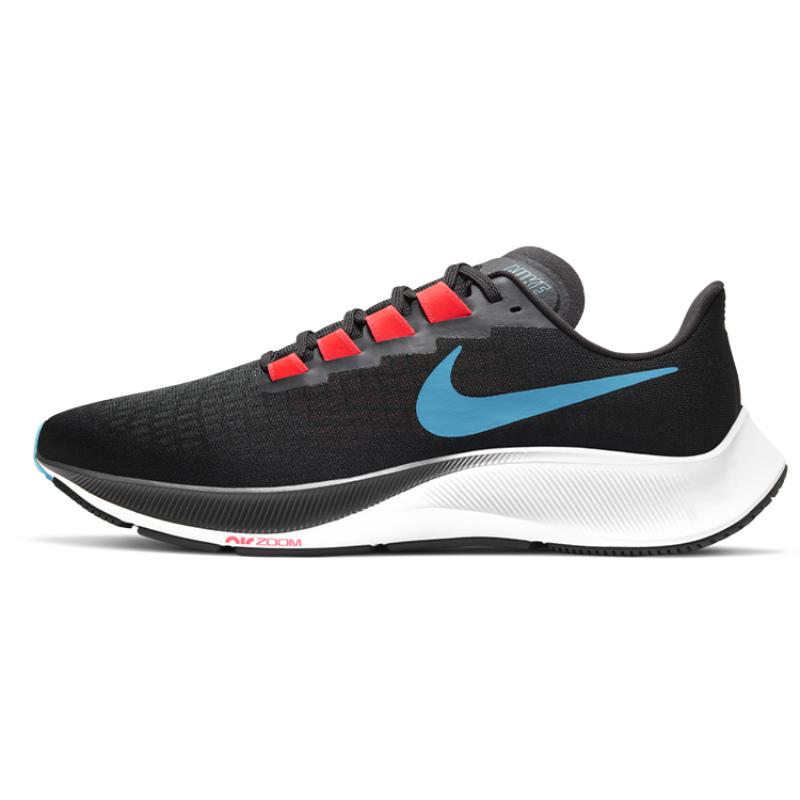 Nike Air Zoom Pegasus 37 Off Noir Light Blue Fury Sneakers BQ9646-011
