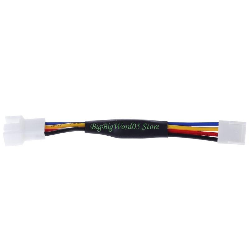 24TE Upgrades PC Case Fan Speed Reduction Quiet Adapters Resistors Cable Quiet Mode Simple Installation for PC Fan