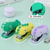 Use 10# Staples Stapler Panda/Astronaut/Dinosaur Stapling Machine  Bookbinding Supplies