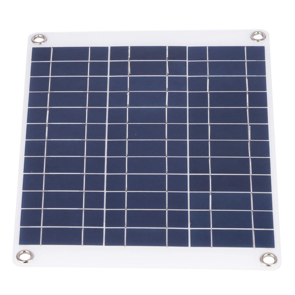 Solar Panel 15W Durable Sensitive 3 Type Connection Portable Convenient Solar Car Battery Charger