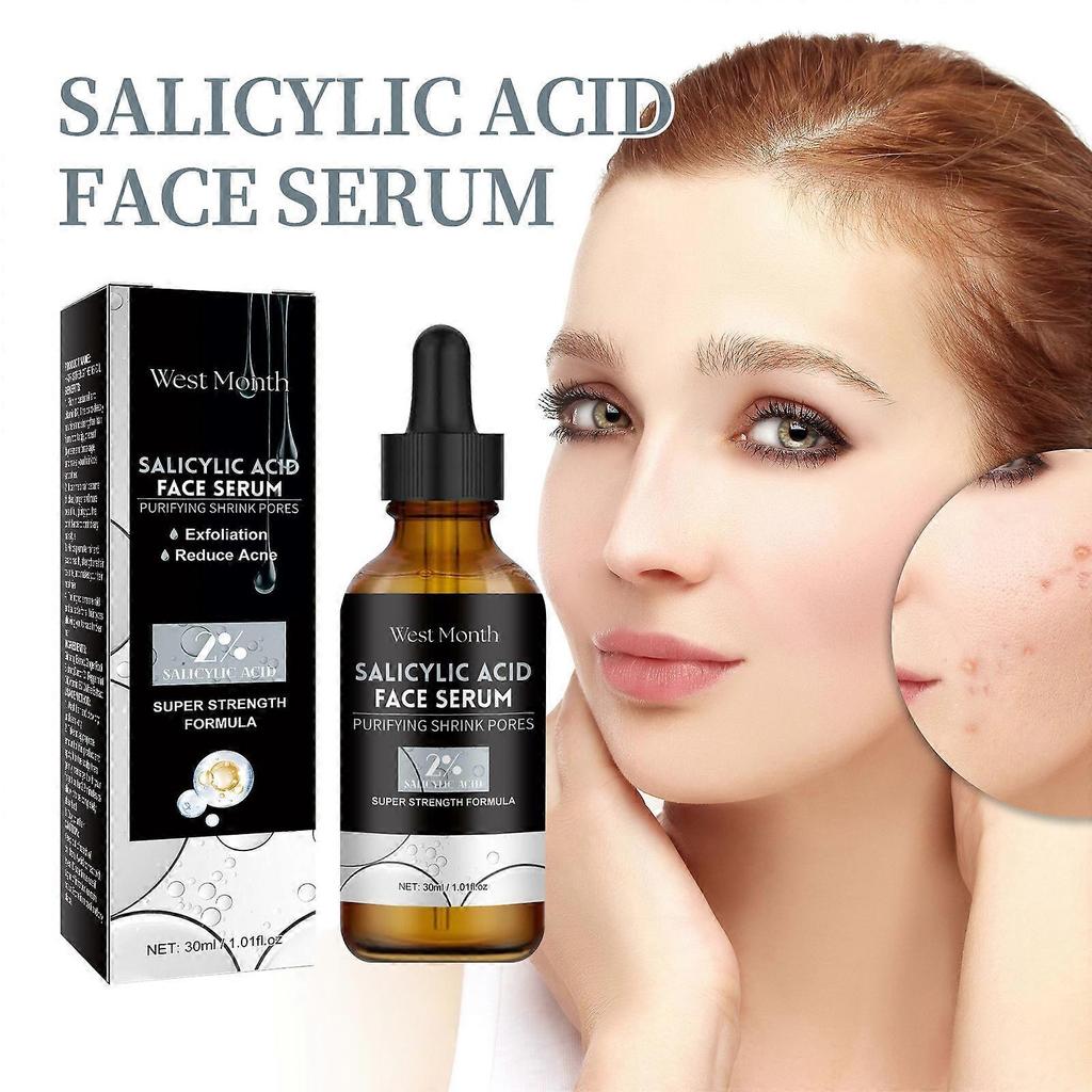 Salicylic Face Serum, Face Serum with Salicylic Acid, Anti-imperfection Serum Contrasts Black Spots and Bruises, Face Serum Reduces Thin Lines