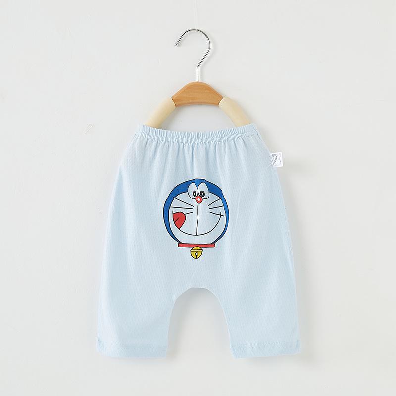 

Летние хлопковые детские воздушные брюки-шаровары для мальчиков и девочек Size 80