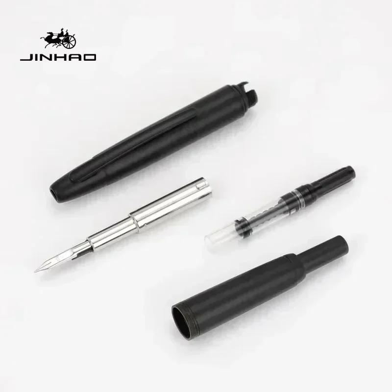 NEW Color Gradient Matcha ! JINHAO 10 Press Fountain Pen Retractable EF F Metal School Office Supplies Stationery PK A1 A2