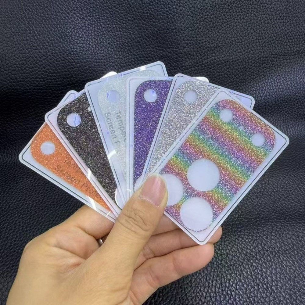 Bling Full Glitter Lens Protector Anti Scratch HD Camera Lens Cover Full Cover Camera Protector for iPhone 17Pro/17 Pro Max