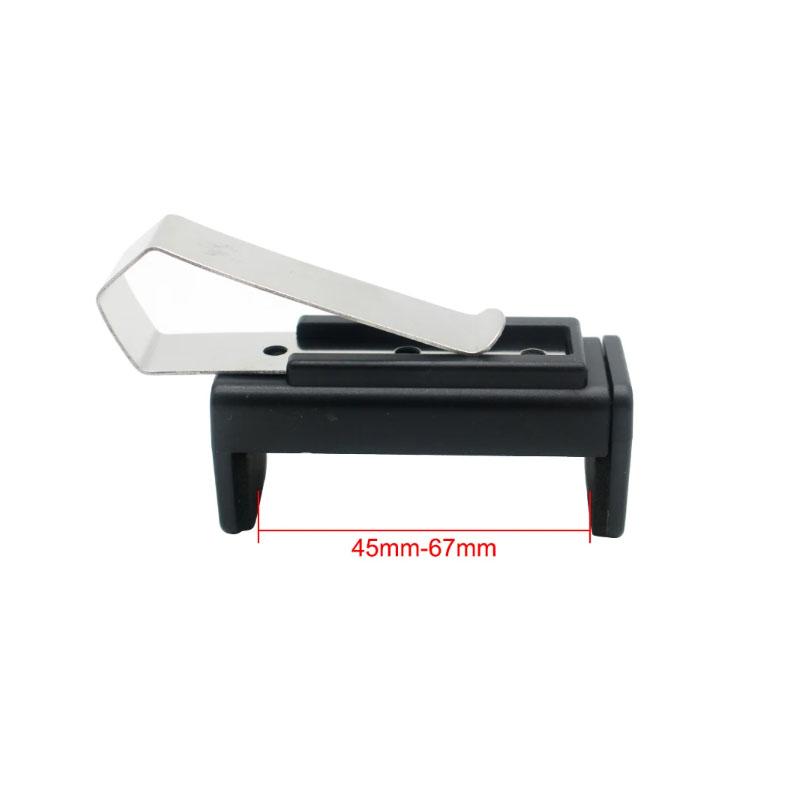 Adjustable 47-70mm Garage Door Remote Control Clip Stand Sun Visor Car Holder with Fixed Code Mount Stand