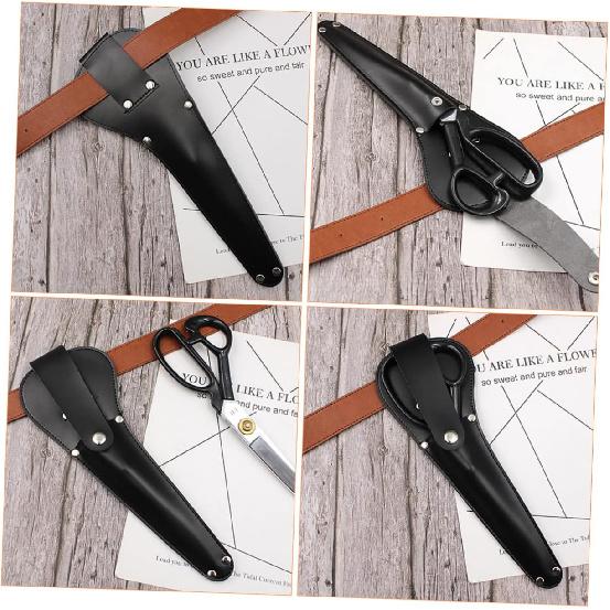 Leather Tooling Leather Protector Leather Pu Sewing Bag Shear Craft Case Scissor Covers Scissor Leather Scissor Covers Tool Cover Storage Cover