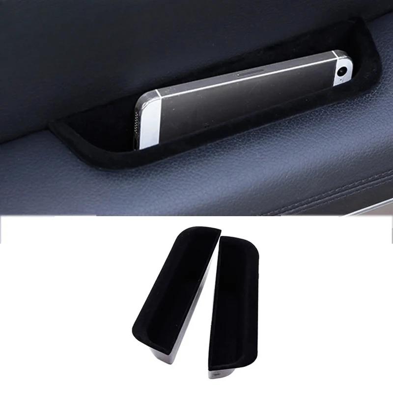 Car Styling Door Handle Storage Box Organizer Stowing Tidying Accessories Container For Mercedes Benz E Class Coupe W207 C207