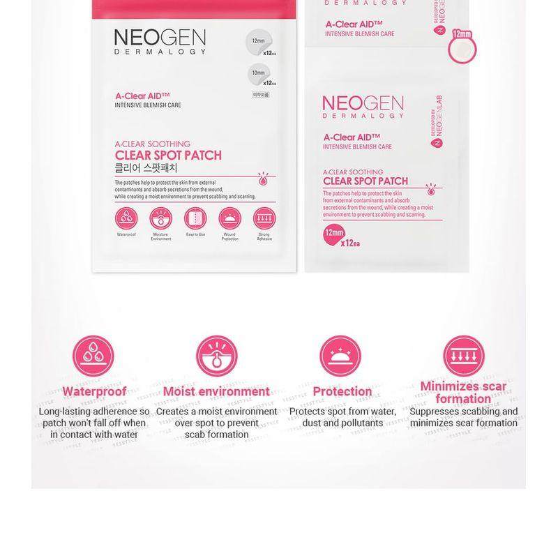 NEOGEN - Dermalogy A-Clear Soothing Clear Spot Patch Bundle Set
