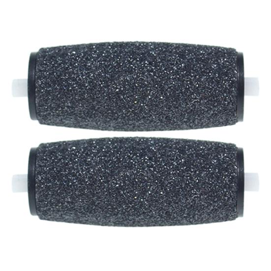 2Pcs Replacement Roller Heads for Smooth Foot Grinder Pedicure Skin Remover