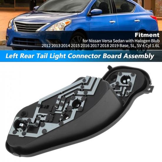 Плата-патрон левого заднего фонаря в сборе для Nissan Versa 2012- № 265563AW0A