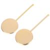 High-Gloss Gold Swing Movement Metal Pendulum Quartz Wall Clock Pendulum Accessories