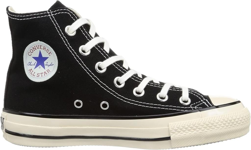 CONVERSE ALL STAR US HI U.S. ORIGINATOR Vintage Style Sneakers Black 27.0cm