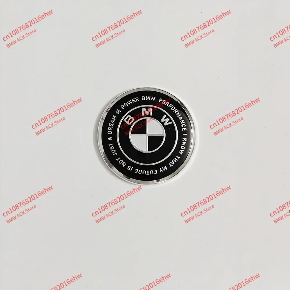 1Pcs 45mm Car Steering Wheel Badge Emblem Stickers for BMW E36 E46 E53 E90 E60 E61 E93 E87 X1 X3 X5 X6 F30 F20 F10 Accessories
