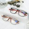 Anti-Blue Light Sports Reading Glasses: Non-slip, High-Definition for Middle-Aged & Elderly Men