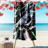 Millennium Falcon Print Beach Towel, Large Soft Quick Dry Towel for Beach Camping Swimming