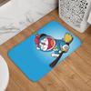 D-Doraemons Cartoon Front Door Floor Entrance Welcome Mats Outdoor Kitchen Bath Doormat Toilet Living Room Carpet Rug Footpad