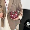 Trend Personality Spice Girl Wind Rivet Mini Portable Dumpling Bag Niche Casual Popular Versatile One Shoulder Crossbody Bag Women
