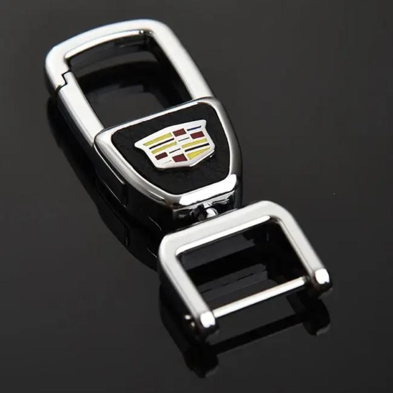 Fashion Car Keychain Keyrings Pendant Gift Accessories for Cadillac ATS BLS CT5 CT6 CTS SLS SRX XT4 Escalade Deville Tiburon DTS
