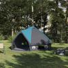 Teepee Tent for 6 Persons Blue and Gray 431 x 366 x 185 cm