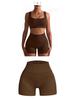 Women's High-Waisted Yoga Running Shorts - Quick-Dry, Hip-Lifting Fitness Wear