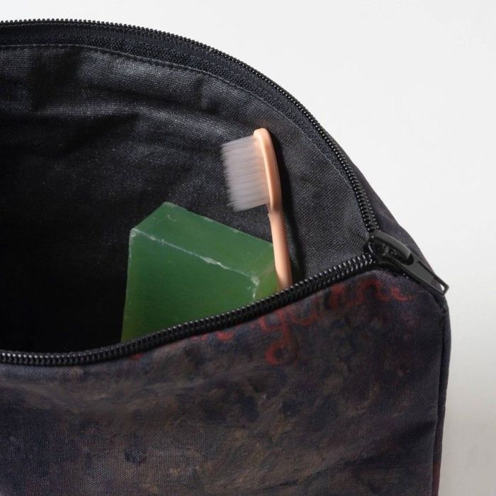 Trousse de toilette - Zoom sur les visages (Modigliani) - Multicolore - Toile enduite doublée - Polyvalente