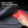 YZ For Tesla Model Y Car Front Seat Track Protection Cover Rear Door Sill Anti Kick Plate Interior Decoration Refit Accessories