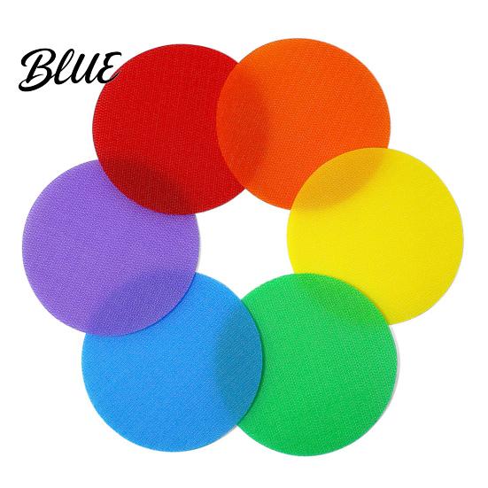 No-slip Carpet Marker Educational Colorful Tape Kindergarten Round Fastener Sticker 36Pcs Classroom Children Floor Spot