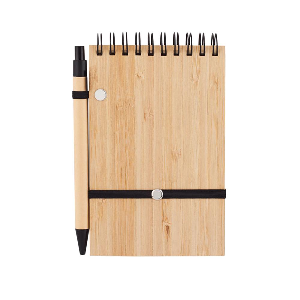MidOcean Sonorabam Bamboo A6 Notebook & Pen