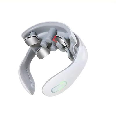6 Head Cervical Massager Shoulder And Neck Massager Electric Pulse Household Intelligent Neck Protector Multifunctional Massage
