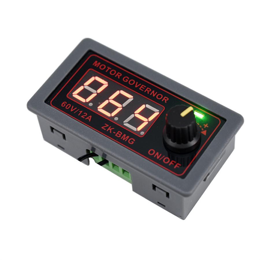 Regolatore di Velocità Motore PWM a Display LED Digitale 20A Controller di Potenza DC12V 24V 60V 500W