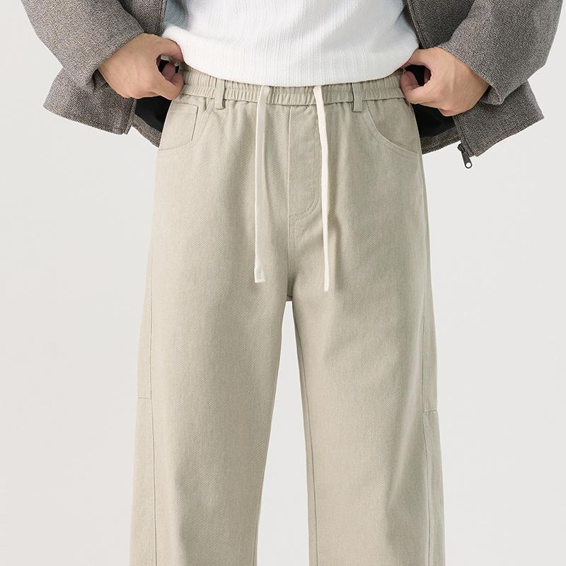 Autumn and Winter American Trend Tooling Casual Pants Men's Loose and Versatile Wide-leg Drape Japanese Retro Straight Trousers