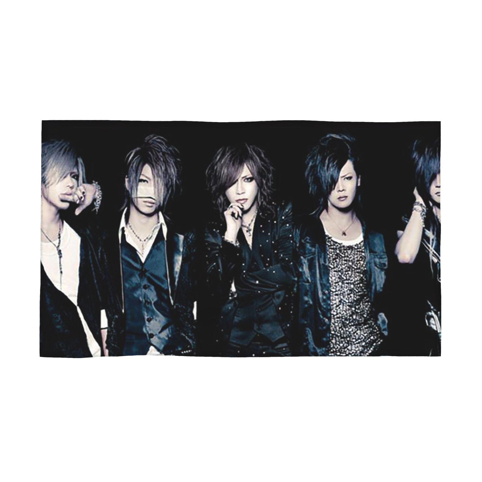 

Japan Rock The Gazette Band Soft Face Towel Quick Dry Pool Bath Cotton Towels Absorbent Quick W30*H60(CM)