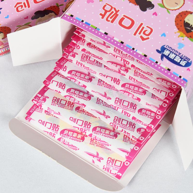 Waterproof & Breathable Cute Cartoon Band-Aids: Transparent, Hemostatic Adhesive for Kids, Prevents Foot Rubbing