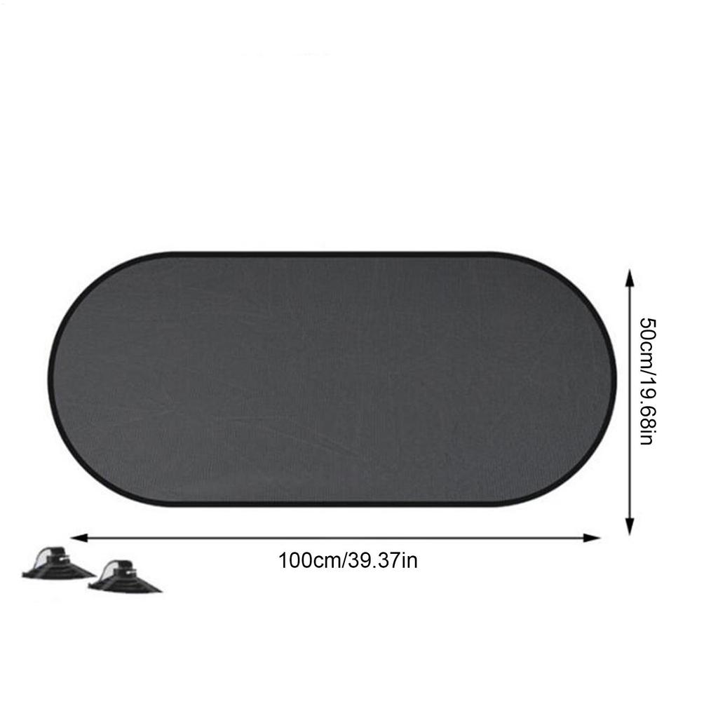 Car Rear Window UV Blinds Sun Shades Sucker Mount Back Car Window Shade Mesh Rear Window Screen Sun Shade Mesh Car Interior