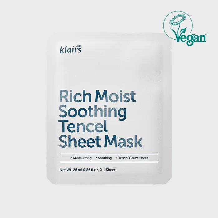 Richmoist soothing tencel sheet mask 10 sheets
