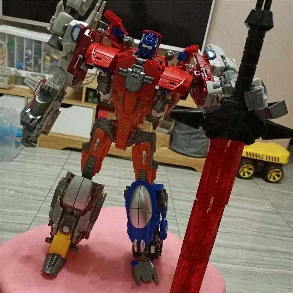 IN STOCK Transformation Toys Computron 5IN1 Combination W8617 Warbotron Scatters Action Figure Deformation Robot Anime Model