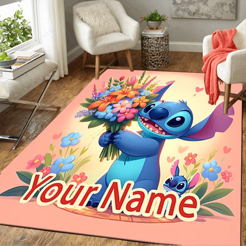 Custom 1Pc Angel Stitch Halo Rug Office Carpet Indoor Outdoor Entrance Doormat Nonslip Soft And Comfortable Living Room D916297