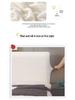 Nordic Universal Elastic Bed Head Cover - Dustproof & All-Inclusive for Dorms