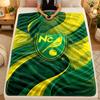 Flannel BlanketNorwich City Football Warm Soft Throw Blanket for Indoor Sofa Bed Living Room Use