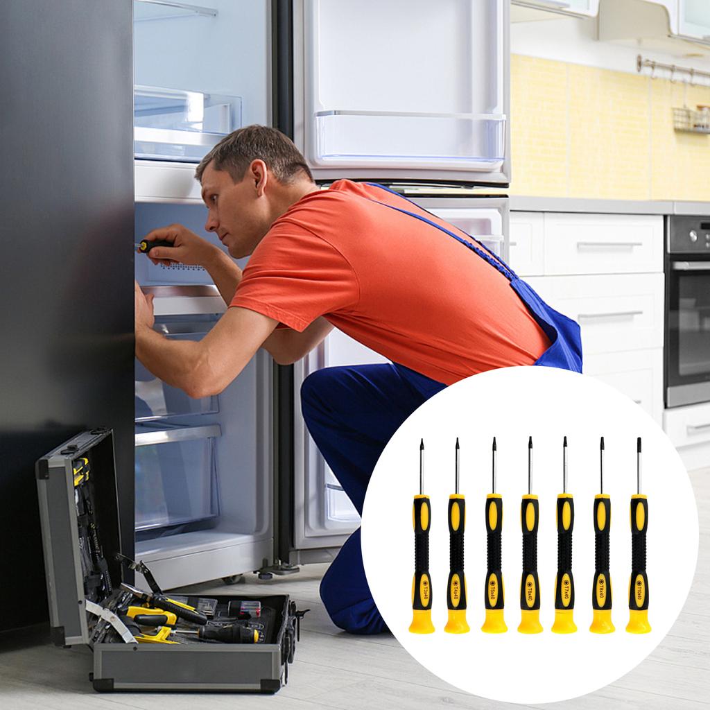 Professioneller Präzisions-Magnetschraubendreher für die Reparatur elektronischer Geräte mit ergonomischem Griff und hoher Langlebigkeit aus 45# Stahl