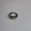 Rabbit Black Cat Couple Ring Harajuku Ring Fashion Jewelry Women Opening Ring Korean Style Ring