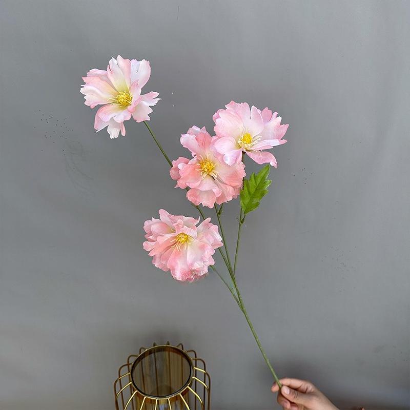 1pc Artificial Flower Stem, Valentine Day, Gift Gifts Birthday Graduation,Garden Decor,Outdoor Plant,Gardening,Fake Flowers