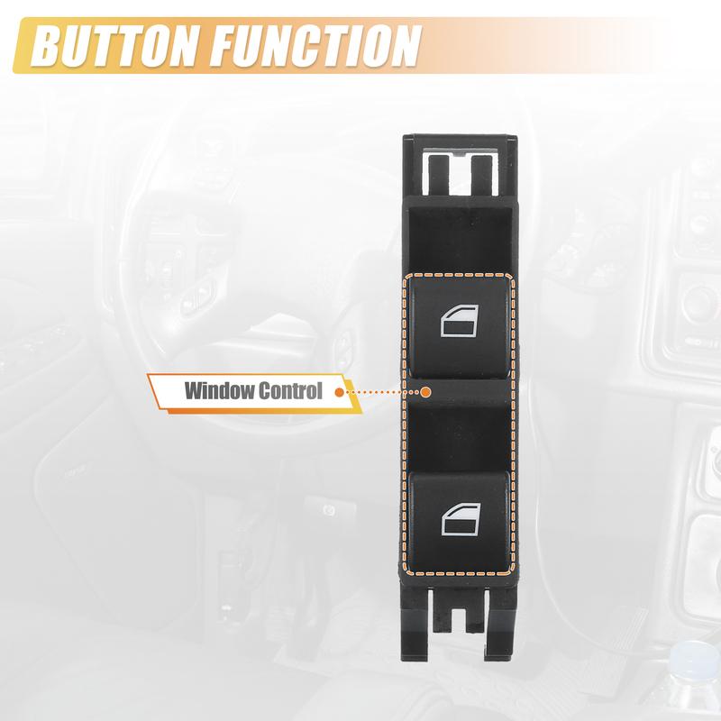 X Autohaux Front Right Car Power Window Switch for BMW 323i 325i 328i 330i No.61316902179