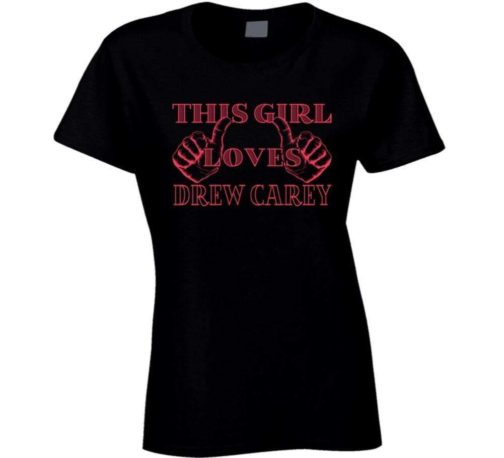 This Girl Loves Drew Carey Price Is Right Funny Contestant Ladies T Shirt