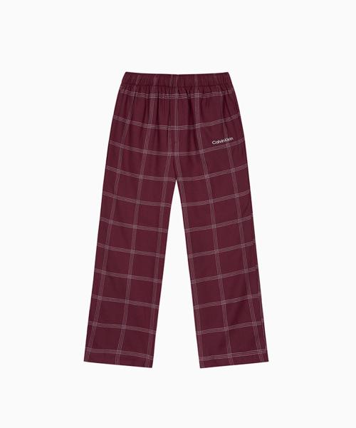 

[CK] Men s Ultra Soft Flannel Pants_NM289839O [Shipped from Korea] 100% Authentic Dark Purple - S