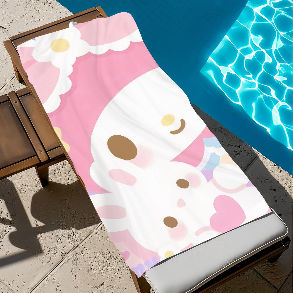My M-melody-y cute Towel Beach Quick Dry Soft Pool Towels Gift for Travel Gym Shower Camping sports