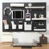 1/3Pcs Clamp-on Desk Hole Boards Strong Load-bearing Easy To Install No Drilling Versatile Hole Boards Space-saving Desk Organizer