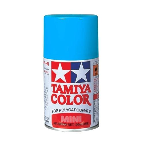

TAMIYA Polycarbonate Spray PS-3 Light Blue Model Paint 86003