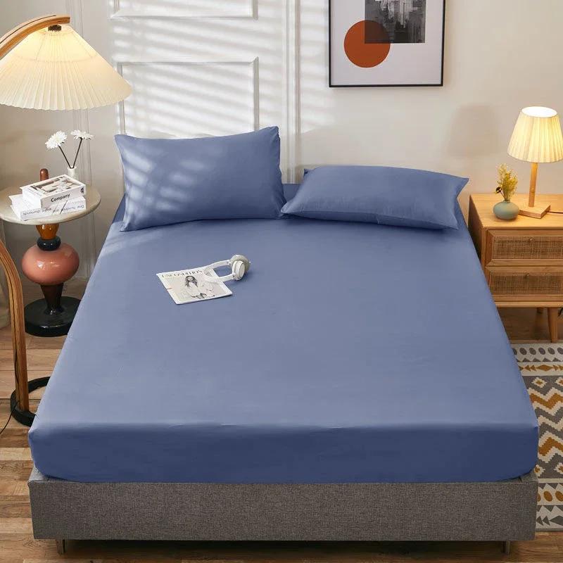 Fitted Sheet with Elastic Bands Non Slip Adjustable Mattress Covers for Single Double King Queen Bed,90/120/150/180cm