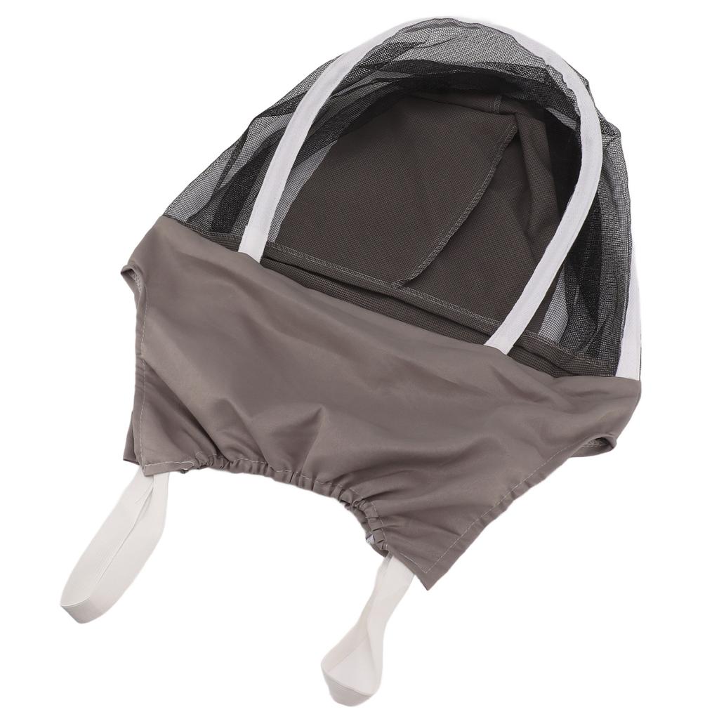 Beekeeping Veil Hat Head Protection Mesh Cap Nylon Breathable Sun Proof Beekeeping Equipment for Fishing Hiking Outdoor